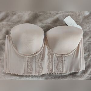 Nude Strapless Bra